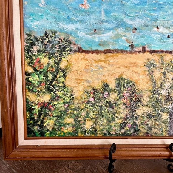 Framed Coastal Landscape Framed Art Print - Picture 5 of 13